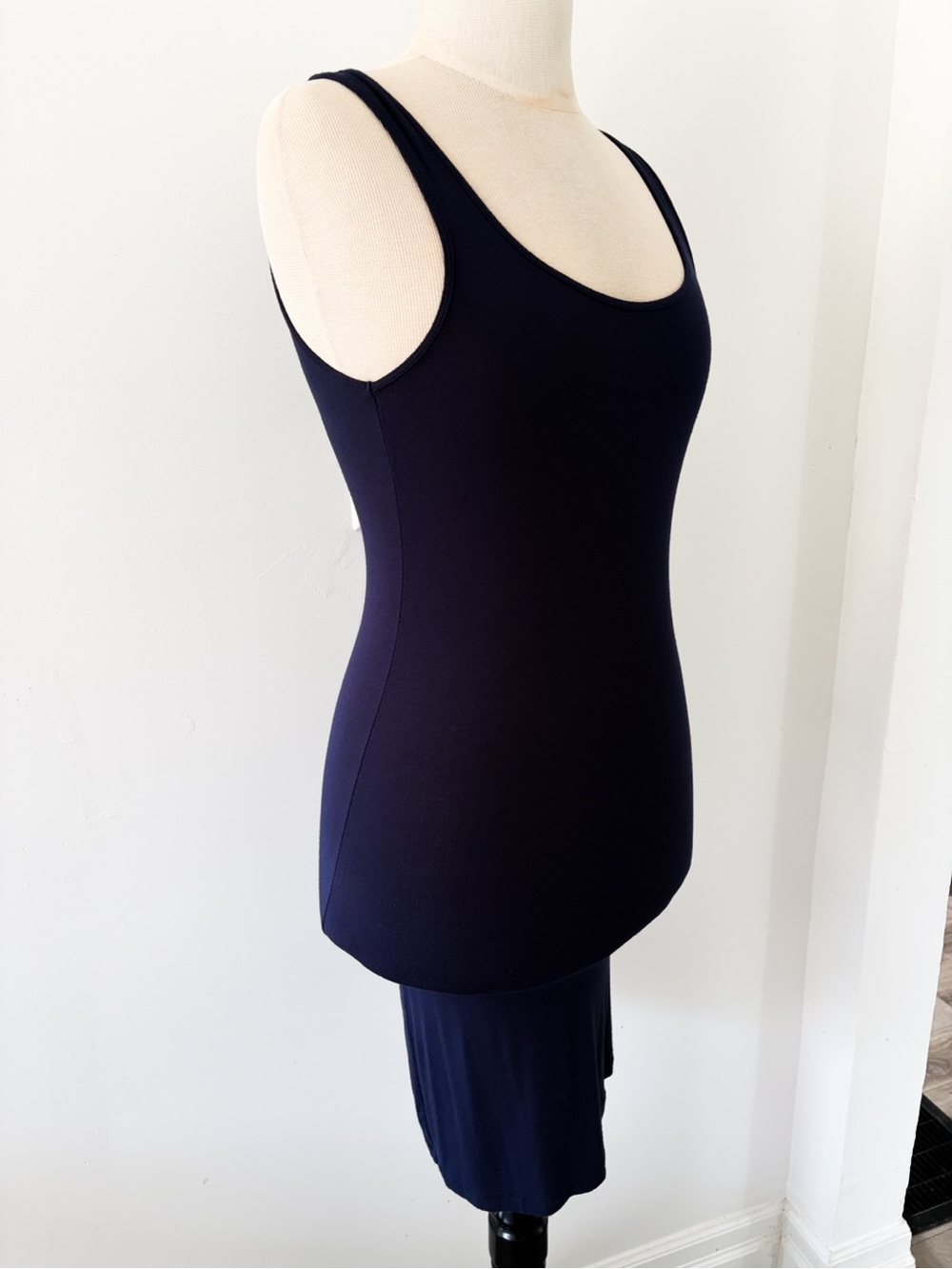 Le Château Navy Blue Bodycon Tank Dress - Size XXS - Picture 9 of 10